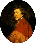 Sir Joshua Reynolds self-portrait in doctoral robes oil painting artist